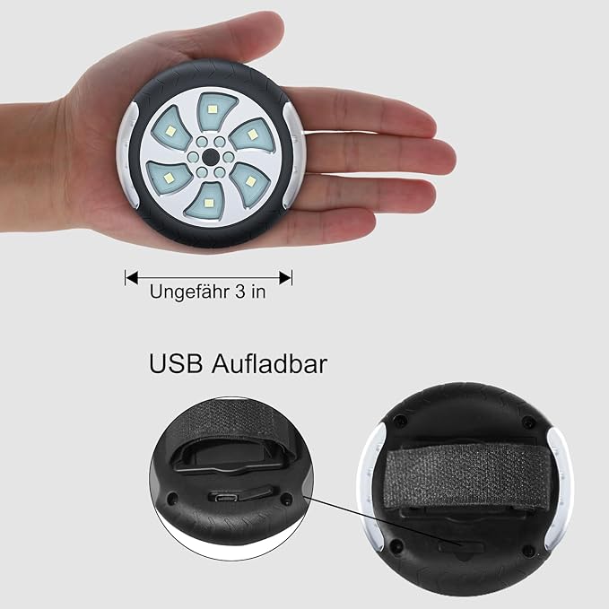 Kinderwagenlicht Oplaadbaar